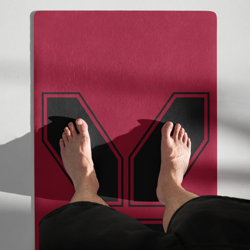 Metafish Crimson Statement Workout Mat