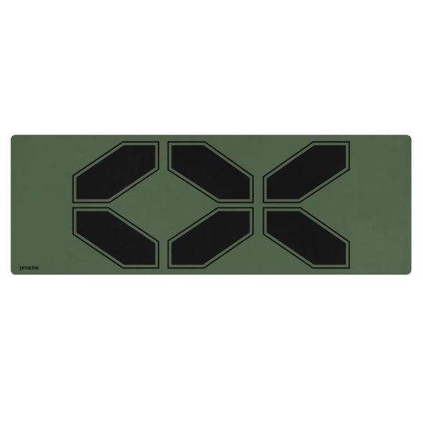 Metafish Green Statement Workout Mat