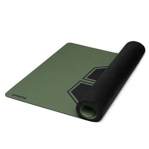 Metafish Green Statement Workout Mat