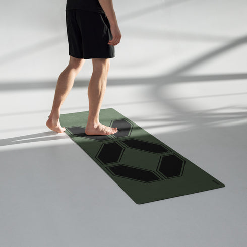 Metafish Green Statement Workout Mat