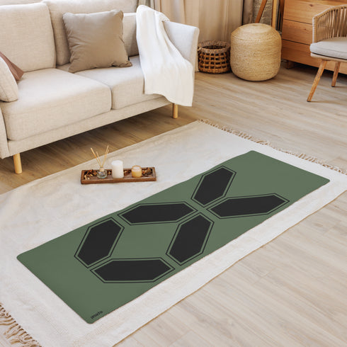 Metafish Green Statement Workout Mat