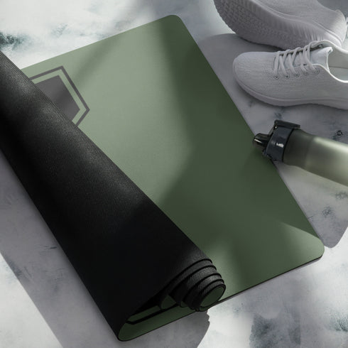 Metafish Green Statement Workout Mat