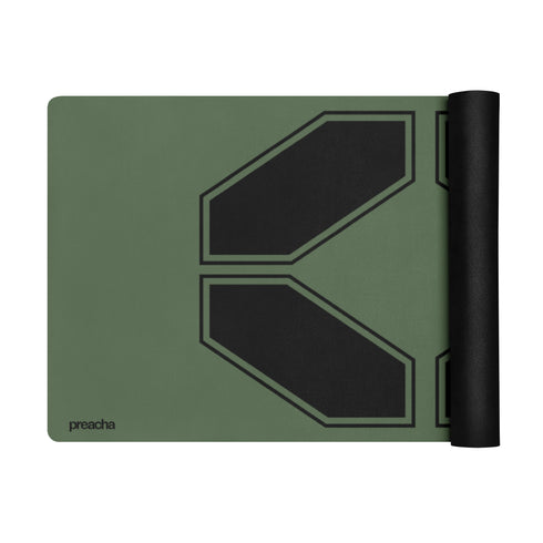 Metafish Green Statement Workout Mat