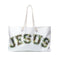Jesus Camo Weekender Tote Bag