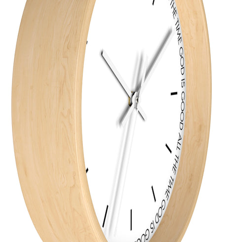 God Is Good All The Time Wall Clock
