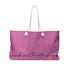 Mici Blush Weekender Tote Bag