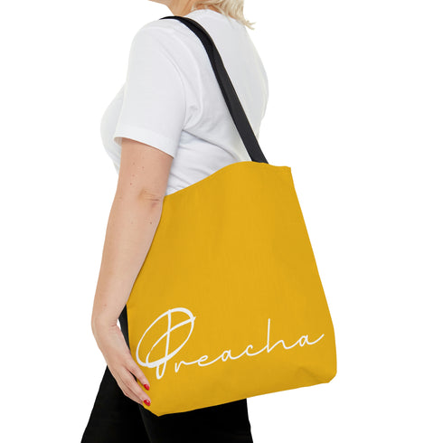 Preacha Popcorn Tote Bag