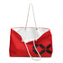 Metafish Crimson Weekender Tote Bag