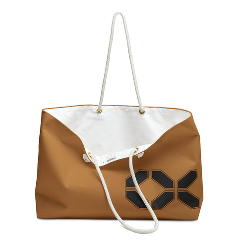 Metafish Mocha God Weekender Tote Bag