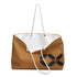 Metafish Mocha God Weekender Tote Bag