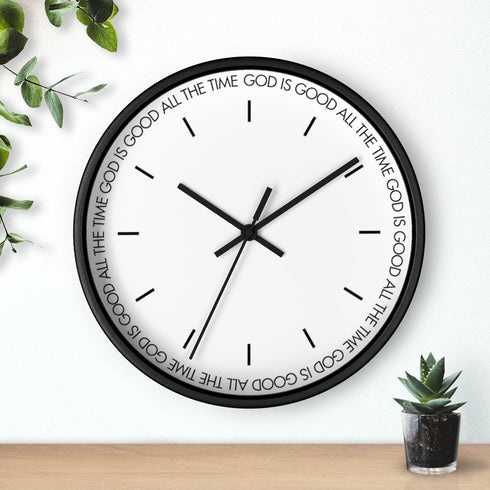 God Is Good All The Time Wall Clock