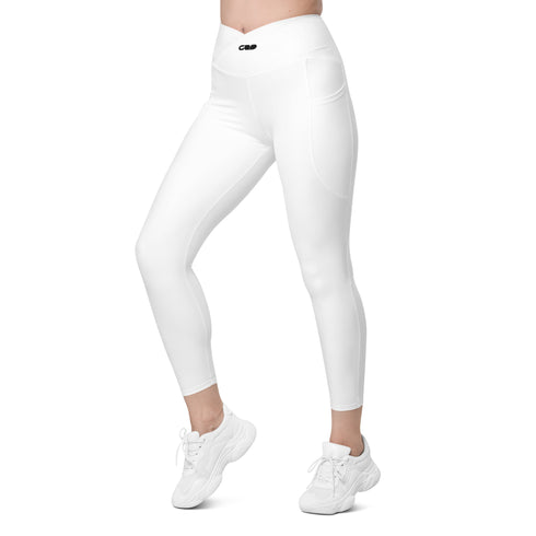 G-Rated Onyx Crossover Leggings With Pockets
