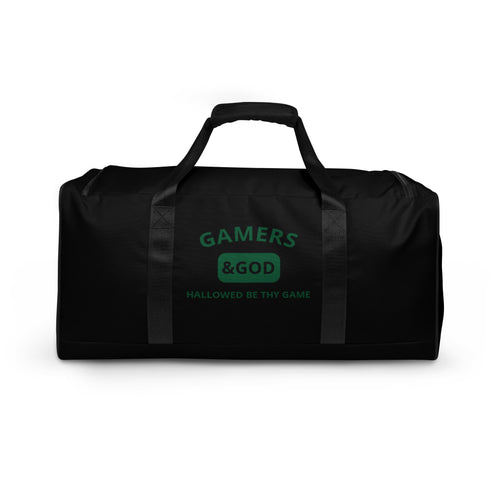 Gamers &God Evergreen Duffle Bag