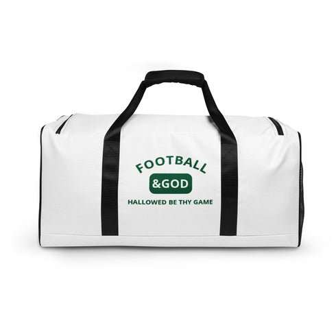 Football &God Shamrock Duffle Bag