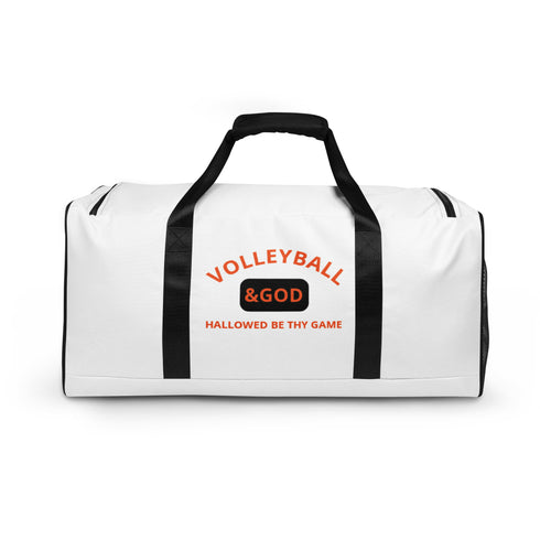 Volleyball &God Outrageous Duffle Bag