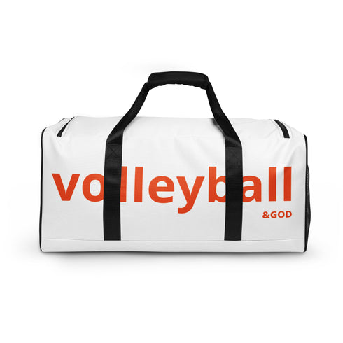 Volleyball &God Outrageous City Duffle Bag