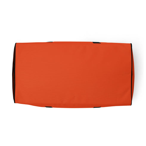 Football &God Orange Duffle Bag