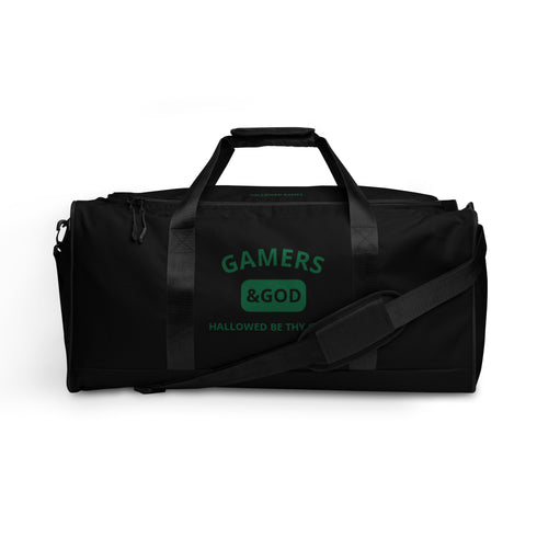 Gamers &God Evergreen Duffle Bag