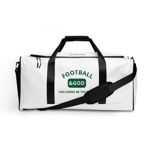Football &God Shamrock Duffle Bag