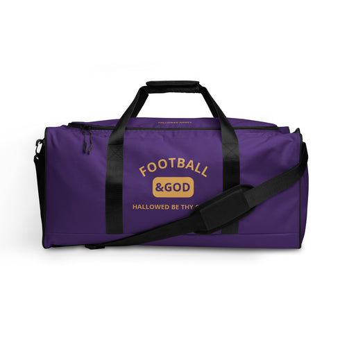 Football &God Icon Duffle Bag