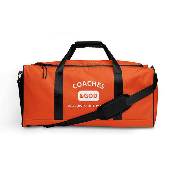 1STAR Coaches &God Orange Duffle Bag