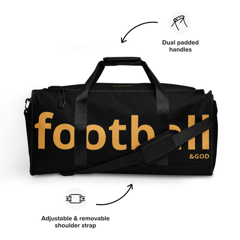 Football &God King City Duffle Bag