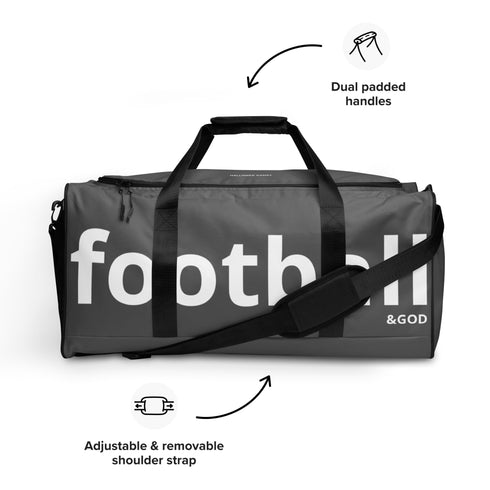 Football &God Smoke City Duffle Bag