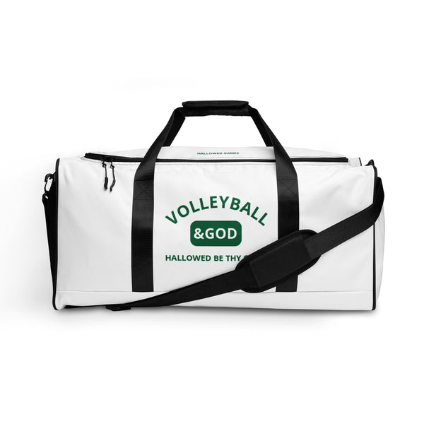 Volleyball &God Shamrock Duffle Bag
