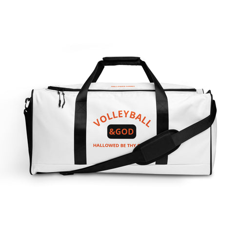 Volleyball &God Outrageous Duffle Bag
