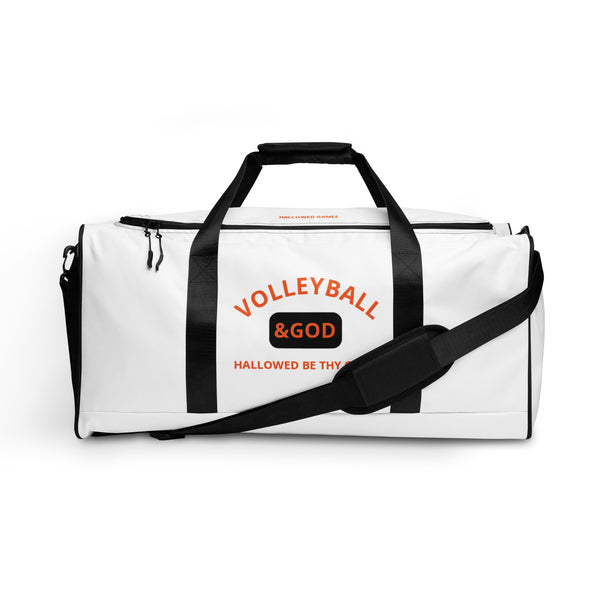 Volleyball &God Outrageous Duffle Bag
