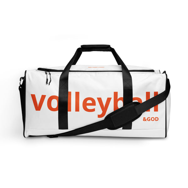 Volleyball &God Outrageous City Duffle Bag