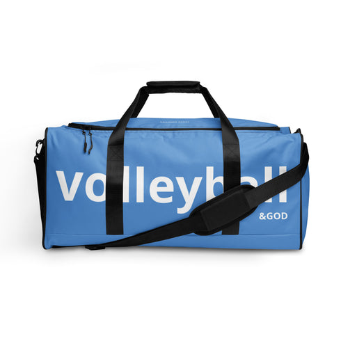 Volleyball &God Sky City Duffle Bag