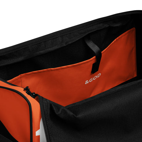 Football &God Orange City Duffle Bag