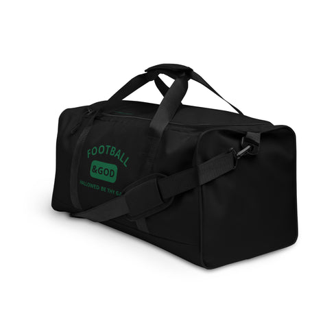 Football &God Evergreen Duffle Bag