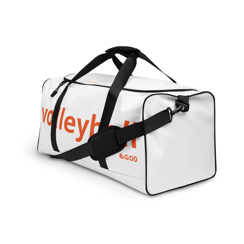 Volleyball &God Outrageous City Duffle Bag