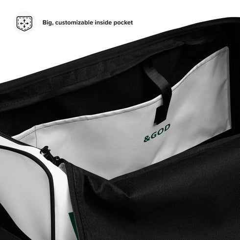 Volleyball &God Shamrock City Duffle Bag