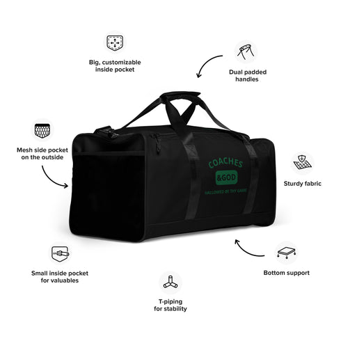 1STAR Coaches &God Evergreen Duffle Bag
