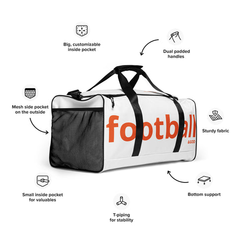 Football &God Outrageous City Duffle Bag
