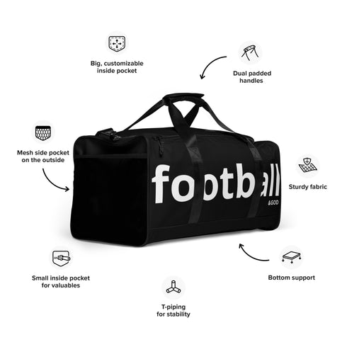 Football &God City Duffle Bag
