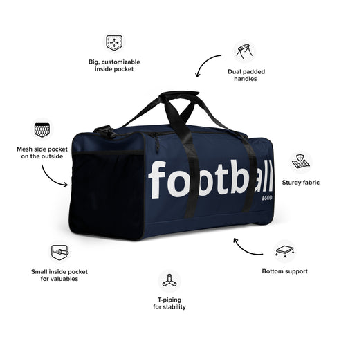 Football &God Classic City Duffle Bag