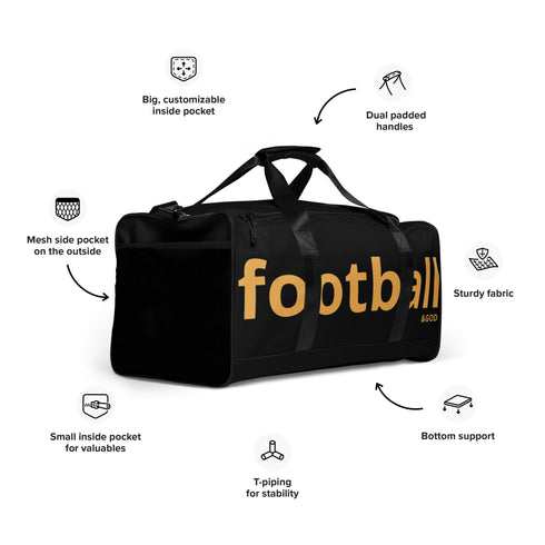 Football &God King City Duffle Bag