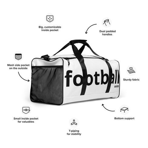 Football &God Elite City Duffle Bag