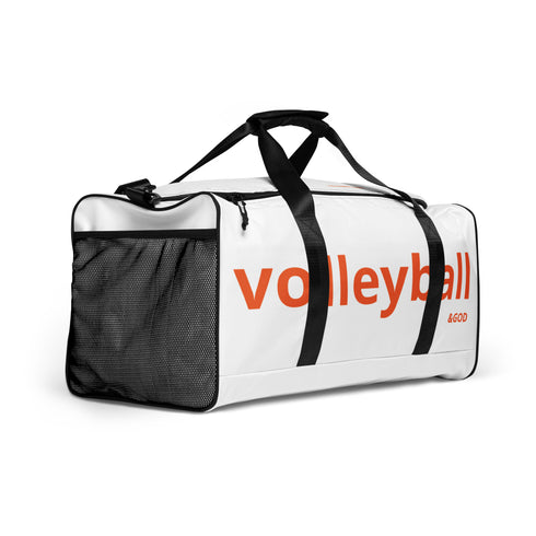 Volleyball &God Outrageous City Duffle Bag