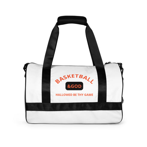 Basketball &God Outrageous Gym Bag