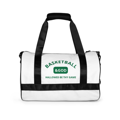 Basketball &God Shamrock Gym Bag