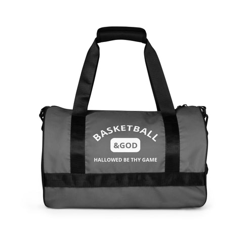 Basketball &God Smoke Gym Bag