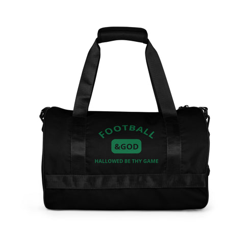 Football &God Evergreen Gym Bag