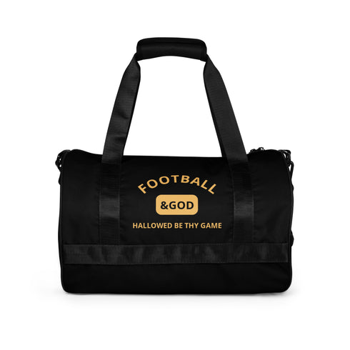 Football &God King Gym Bag