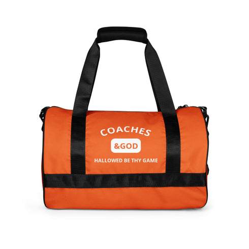 1STAR Coaches &God Orange Gym Bag