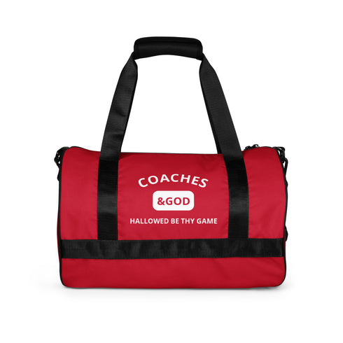1STAR Coaches &God Crimson Gym Bag